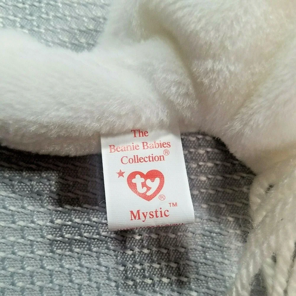 Ty Beanie Baby Mystic Iridescent‎ Unicorn Errors, Tush Tag 1993, B-day 1994